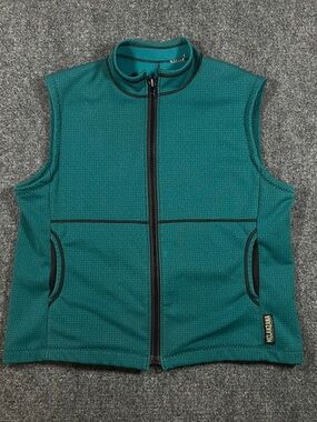 Melanzana Women’s Small Hard Face Fleece Lined Zip Vest Ski Shell Layer